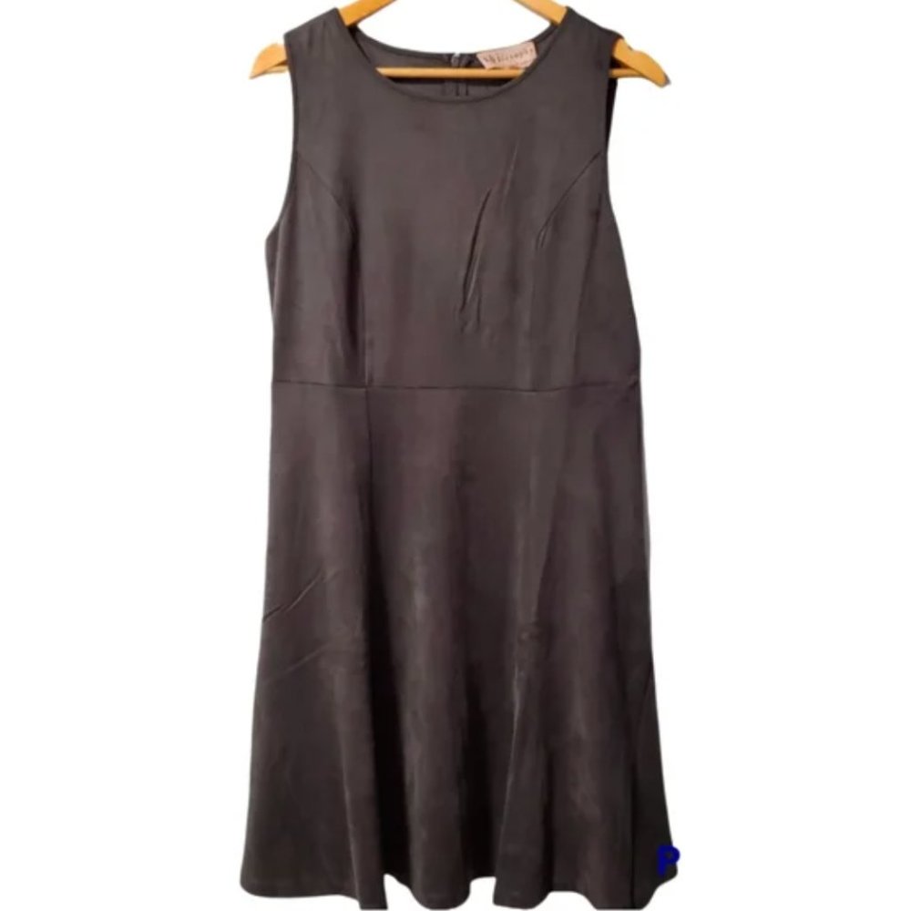 PHILOSOPHY FAUX LEATHER SHEATH DRESS - SIZE 6 - Picture 8 of 13